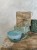 Turkusowa filiżanka ceramiczna handmade 300 ml z afirmacją