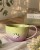 filiżanka ceramiczna 300 ml limonkowo rozowa afirmacja kwiatek filiżanka do kawy na prezent