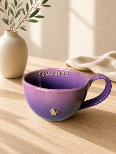 Filiżanka 300 ml fioletowo-różowa sięgaj gwiazd.jpg
